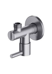 Omnires Universal Robinet d&rsquo;&eacute;querre, 1/2", 3/8", 8857NI,