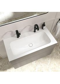 Villeroy & Boch Villeroy & Boch Somera Plan vasque avec 2 trous de robinetterie l: 100 P: 50 cm, 5A72A1R1,