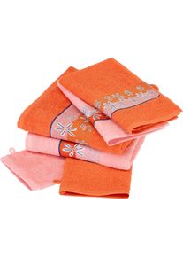 unisex Handdoekenset oranje Maat 0