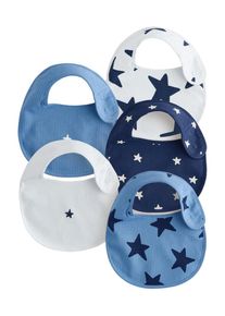 next Śliniak dla chłopc&oacute;w granatowy / jasnoniebieski / biały Rozmiar One Size