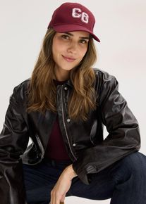 bonprix Femei Șapcă cu broderie, roşu, onesize
