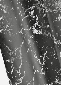 bonprix Draperie de &icirc;ntunecare cu print lucios și suprafață catifelată (set/1 buc.), gri, &Icirc;/Lă: 145/140 cm