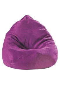 Boxxx Sitzsack, Lila, Textil, 220 l, F&uuml;llung: Styroporkugeln, 75x110x75 cm, Indoor, Wohnzimmer, Sessel, Sitzs&auml;cke, Kindersitzs&auml;cke