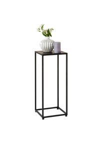 Landscape Blumenst&auml;nder, Schwarz, Metall, 25x60x25 cm, Wohnzimmer, Wohnzimmertische, Blumenst&auml;nder, Sonstige Blumenst&auml;nder