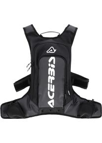 Acerbis X-Storm Logo, zaino di idratazione , colore: Nero/Bianco , dimensione: 14.5 L