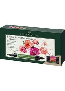 Faber-Castell Tuschestift PAP Dual Marker 5x Flowers