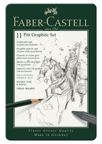 Faber-Castell Set Pitt Graphite klein Metalletui