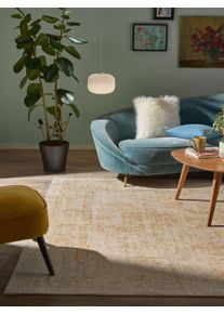 benuta Nest Vaskbart teppe Miray Beige/Geel 120x170 cm Vintage