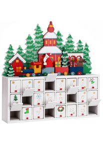 Spielwerk Calend&aacute;rio do Advento em madeira