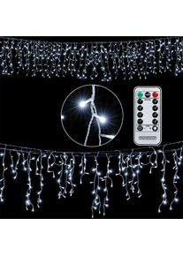 Monzana Cadena de luces LED Car&aacute;mbanos Blanco fr&iacute;o 10m