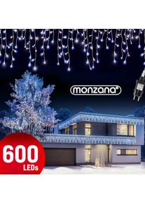 Monzana Cadenas de luces LED 20m Blanco fr&iacute;o