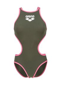 arena Jednodielne plavky 'ONE BIGLOGO' Ženy modrozelen&aacute; XS