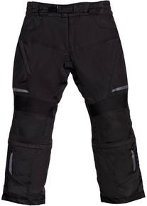 Modeka Tarex II, pantaloni tessili impermeabili per bambini , colore: Nero , dimensione: 128