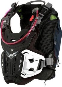 Leatt 4.5 Hydra, zaino protettivo/idratante , colore: Nero/Rosso/Bianco