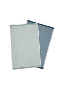 Tchibo - Kuchynsk&eacute; utierky z vafľov&eacute;ho pik&eacute; - farba: modr&aacute;