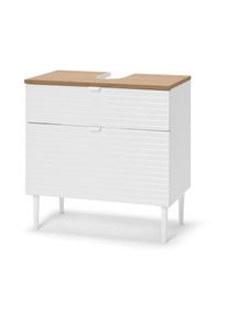 Tchibo - Skrinka pod um&yacute;vadlo &raquo;Sonari&laquo; so z&aacute;suvkami - farba: biela