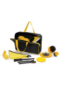 Tchibo - S&uacute;prava na čistenie auta - farba: čierna