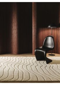 benuta Finest Tapis en laine Terra Cr&egrave;me 160x230 cm - Tapis en fibres naturelles