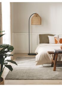 Tapis poil ras Tacoma Gris 80x150 cm - Tapis poil court design moderne pour salon