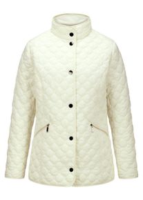 Peter Hahn - Steppjacke, beige, Gr. 36, Kunstfaser