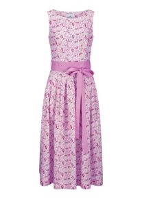 Hammerschmid - &Auml;rmelloses Kleid Sursee, ros&eacute;, Gr. 40, Leinen