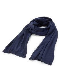 Rif&ograve; Unisex-Strickschal Dunkelblau