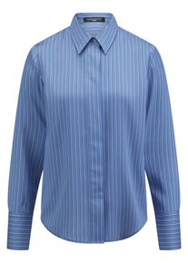Fadenmeister Berlin - Bluse aus Seide, blau, Gr. 48, Seide