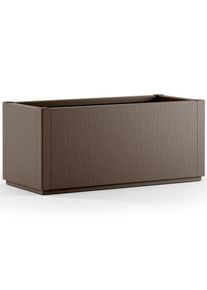 Casaria Bloempot Ethica Bruin plastic 80x36x36cm