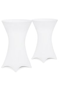 Detex Salvamanteles Juego de 2 Blanco &Oslash;60cm