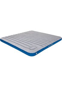 High Peak, Luftbett &raquo;Cross Beam King extra long&laquo;, hellgrau/blau, Luftbett