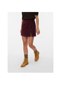 V&eacute;ro Moda Vero Moda, Damen, Minirock &raquo;VMLULA NELLY HR SHORT CRDRY SKIRT NOOS&laquo;, Winetasting, XS (34), Winetasting, Cord-Minirock von Vero Moda