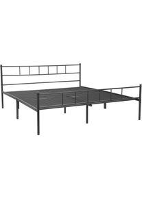 OTTO home, Metallbett &raquo;Amrum Bett Bettgestell Bettrahmen Einzelbett Doppelbett Stahlbett&laquo; 2m L&auml;nge und in 4 Breiten w&auml;hlbar - 90, 140, 160, 180 cm, 