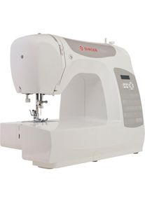 Singer, Computer-N&auml;hmaschine &raquo;C5205 Grau&laquo; 80 Programme, grau/wei&szlig;, Computer-N&auml;hmaschine