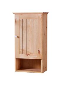 Welltime, H&auml;ngeschrank &raquo;Venezia Landhaus&laquo; Badm&ouml;bel, aus massiver Kiefer, Breite 33 cm, natur, Holzwerkstoff, B/H/T: 33 cm x 62 cm x 22 cm, natur