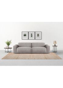 Trendmanufaktur, &raquo;Braga, mit hochwertigem Kaltschaum, Megasofa, in Cord erh&auml;ltlich&laquo; modernes Big-Sofa, Couch mit hohem Sitzkomfort, 254/72/107 cm (B/H