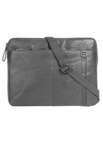 SPIKES & SPARROW Spikes & Sparrow, Damen, Dokumententasche &raquo;LAPTOP SLEEVE&laquo; echt Leder, schwarz, schwarz, H&ouml;he 26 cm x Breite 33 cm x Tiefe 4 cm