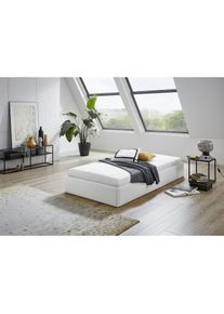 Westfalia Schlafkomfort, Polsterbett &raquo;Osaka&laquo; auch ohne Matratze erh&auml;ltlich oder in H2,H3 und H4 erh&auml;ltich, wei&szlig;, Bezug:Kunstleder, 100% Polyurethan, 