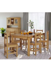 Home Affaire, Sitzbank &raquo;Konrad&laquo; Breite 120/140/160 cm, aus massiver, FSC -zertifizierter Kiefer, gelaugt/ge&ouml;lt, B/H/T: 160 cm, gelaugt/ge&ouml;lt