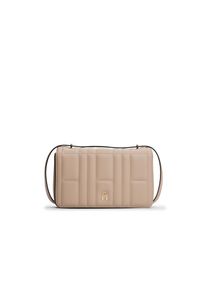 Tommy Hilfiger, Damen, Umh&auml;ngetasche &raquo;TH FEMININE CONV CROSSOVER&laquo;, Damen-Schultertasche, Clutch, Minibag mit modischer Steppung, taupe, taupe, 