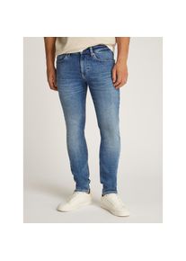 Calvin Klein Jeans, Herren, Stretch-Jeans &raquo;SKINNY&laquo; Coinpocket, Logostickerei, Light Denim, L&auml;nge 32, 36 - L&auml;nge 32, Light Denim, Jeans von Calvin 