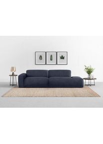 Trendmanufaktur, &raquo;Braga, mit hochwertigem Kaltschaum, Megasofa, in Cord erh&auml;ltlich&laquo; modernes Big-Sofa, Couch mit hohem Sitzkomfort, 277/72/107 cm (B/H