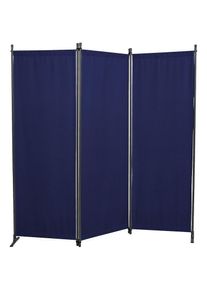 Angerer Freizeitm&ouml;bel, Paravent (B/H): ca. 170x165 cm, blau, Acryl, B/H/T: 170 cm x 165 cm, blau