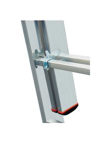 Krause, Schiebeleiter &raquo;Fabilo&laquo;, silberfarben, Aluminium, 2x9 Sprossen