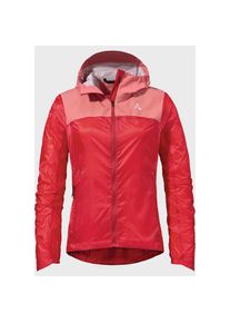 Sch&ouml;ffel Sch&ouml;ffel, Damen, Outdoorjacke &raquo;Hybrid Jkt Flow Trail L&laquo; mit Kapuze, 2003 - rot, 44, Extrem leicht dank Pertex Quantum