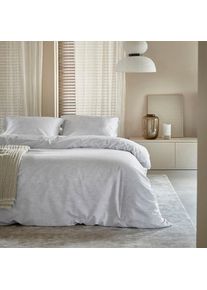 Damai, Bettw&auml;sche &raquo;Ebba mit Struktur-Effekt&laquo; in eleganten Farben, 100% Baumwolle, mit Rei&szlig;verschluss, offwhite, Renforc&eacute;, Obermaterial: 100% Baumwolle