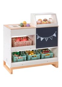 Musterkind , Kaufladen &raquo;Vinca&laquo; FSC - sch&uuml;tzt Wald, wei&szlig;/natur, Acryl, Holz, wei&szlig;/natur