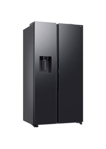 Samsung, Side-by-Side &raquo;RS80F65KDF&laquo; 178 cm hoch 91, 2 cm breit, Black Steel, Black Steel
