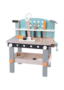 Bayer Chic 2000 CHIC2000, Spielwerkbank &raquo;Werkbank, klein, mint&laquo;, natur/mint, Holz, natur/mint