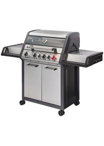 Enders , Gasgrill &raquo;Monroe Pro 4 SIK Turbo&laquo; BxTxH: 154x58x119 cm, edelstahlfarben, B/H/T: 153,5 cm x 58 cm, edelstahlfarben