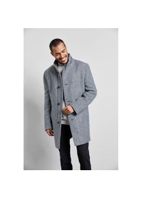 Bugatti, Herren, Wintermantel extra warm gef&uuml;ttert, dunkelgrau, 33, dunkelgrau, Gef&uuml;tterter Mantel aus recyceltem Gewebe (Respect Nature)